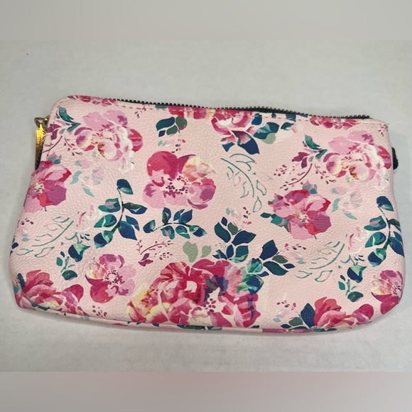 Betsey Johnson Floral Pink Clutch - Picture 2 of 4
